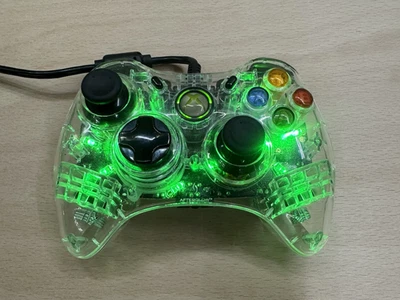 Afterglow Xbox 360 Controller, Green, Wired, VGC Game Pad Controller X360 Tested - Image 1 of 4