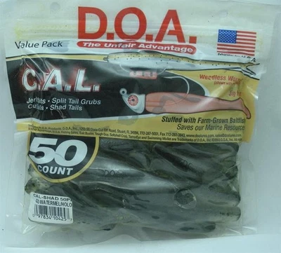 Señuelo DOA 10-425 Cal Shad 3" Color 425 Sandía Holográfico 50CT Foto 1 de 2
