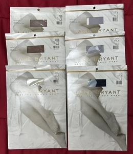 Gloria Vanderbilt Daysheer Reinforced Toe Pantyhose Beige Off White Gray+ Size B - Picture 1 of 6