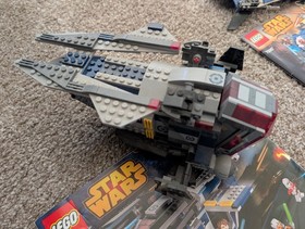 Lego Star Wars 75046 Coruscant Police Gunship - with Manual Prebuilt