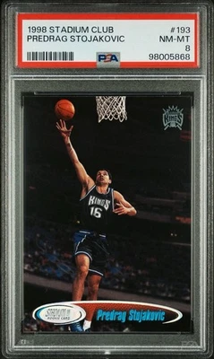 Topps Stadium Club 1998-99 - Peja Stojakovic #193 (RC) PSA 8 Foto 1 de 3