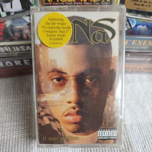 SEALED Nas It Was Written Cassette Tape with HYPE 1996 Hip Hop Rap VNTG raekwon  - Picture 1 of 17