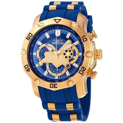 Invicta Pro Diver Chronograph Blue Dial Men's Watch 22798 - Image 1 of 3