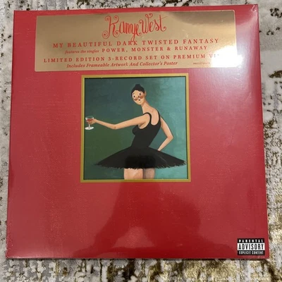 Kanye West ~ My Beautiful Dark Twisted Fantasy ~ STILL SEALED Limited Edition Foto 1 de 4