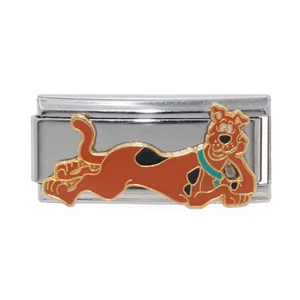Scooby Doppelglied 9mm Italienischer Charm - Bild 1 von 1