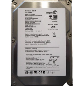Seagate ST3120026AS 9W2813-160 3.42 (4MS) TK Thailand 120gb 3.5" Sata MAR/2006 - Picture 1 of 1