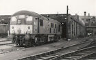 Photo 6x4 Shrewsbury locomotive shed A bo-bo diesel stands outside the di c1970