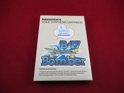 B-17 Bomber (Intellivision, 1982) *Complete - Untested* - Image 1 of 3