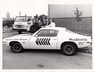 FOTOGRAFÍA ORIGINAL CHEVCHEVROLET CAMARO Z28 RICHARD LLOYD HUDSONS PETER TEMPEST - Imagen 1 de 2