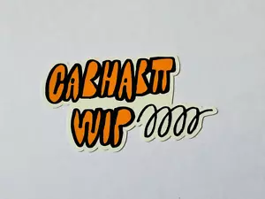 Seltenes NEU & unbenutztes Sammlerstück Original Carhartt Sticker - Skateboard Skater - Bild 1 von 2