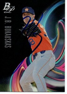 J.B. Bukauskas Houston Astros 2018 Bowman Platinum Autographed Signed Card