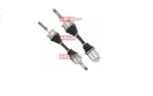 Pair of Front CV Axle Shafts TrakMotive Set Fits For Mazda B2600 4WD 1987-1993 - Picture 1 of 7