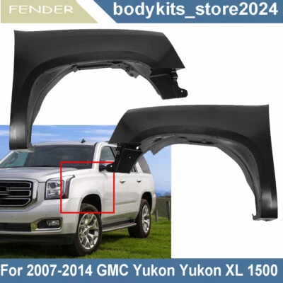 For GMC Yukon 1500 Yukon 2500 2007-2014 Front Driver & Passenger Side Fender — 第 1/4 张图片