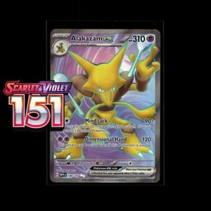 Pokemon 151 Cards! Holo/Reverse Holo Ex Illustration Ultra Double Rare Card! - Picture 1 of 244