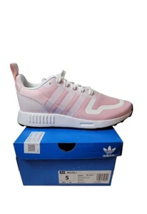 Size 5y ADIDAS MULTIX J (Big Kid) Girl's CLPINK/ALMPNK/FTWWHT  GX4811      #8 - Picture 1 of 11