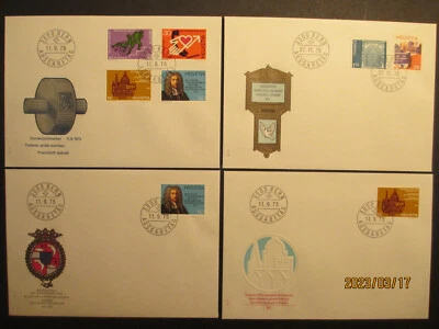 Switzerland ~ 1975 Timbres Helvetia 75 - & Others - First Day Covers x 4 off - Image 1 of 4