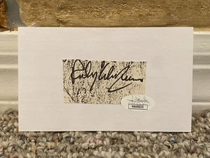 ROCKY GRAZIANO 3x5 CUT BOXING CHAMPION LEGEND HALL OF FAMER HOF JSA #HH49035 207 - Bild 1 von 2