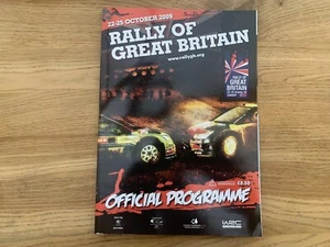 2009 WRC Rally of Great Britain GB Official Programme  - Picture 1 of 3