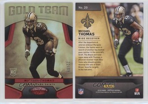 2016 Certified Gold Team Mirror Red /99 Michael Thomas #20 Rookie RC