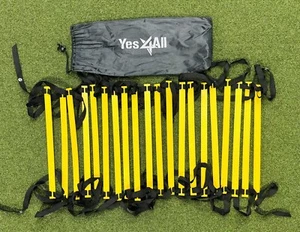 Yes 4 All • 20 Rung Ladder Speed & Agility Training Aid • Used for All Sports - Picture 1 of 1