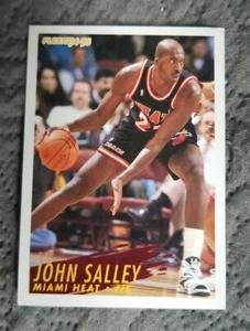 1994-95 Fleer #119 JOHN SALLEY Miami Heat - Picture 1 of 2