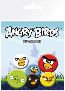 Badge Pack Angry Birds Faces - Picture 1 of 1