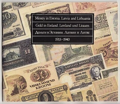 Money in ESTONIA, LATVIA and LITHUANIA 1915 - 1940 Guide-Book to Exhibition 1990 - Image 1 of 4