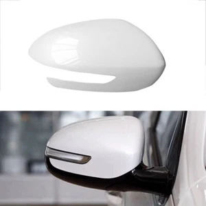 White Right Side View Mirror Houisng Cover Cap For Kia Sportage KX5 2016-2018 - Picture 1 of 4