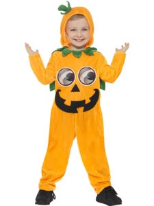 Disfraz De Halloween Para Niños Pequeños Lindo Naranja Niños Niñas Nuevo - Imagen 1 de 3