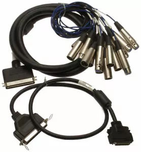AudioScience CBL1044 XLR ASI6144 analoges Breakout-Kabel 4 Stereo-Ein-/Ausgänge CBL1004 - Bild 1 von 5