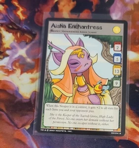 NEOPETS AISHA ENCHANTRESS RARE BASE SET 39/234 WOTC VINTAGE MINT CONDITION VHTF! - Bild 1 von 2