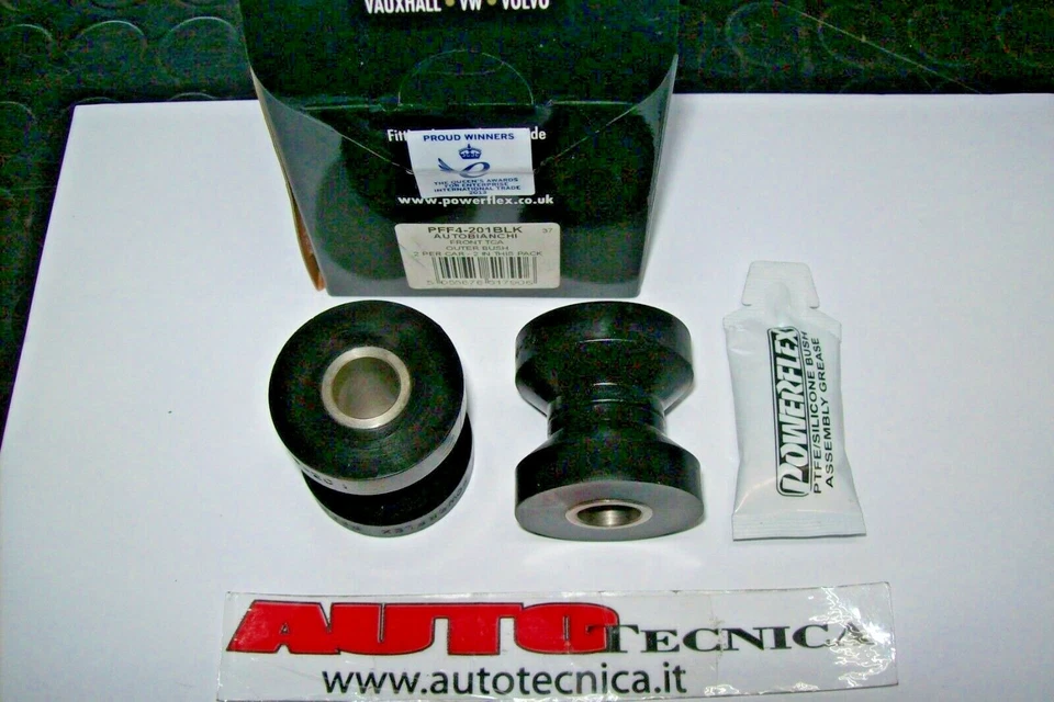 Silent Block powerflex Autobianchi A112 Abarth boccole anteriore braccio esterno - Imagen 1 de 1