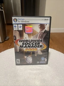 Worldwide Soccer MLS Manager 2009 PC 2008 Sega With Key Manual Mac OS X Vista XP - Bild 1 von 7