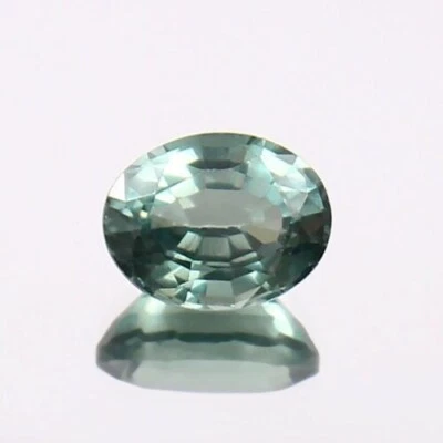 AAA 2.70 CT Natürlich Grün Paraiba Turmalin Lose Oval Edelstein Schnitt 9x7 MM - Bild 1 von 4