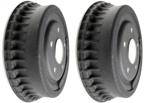 2 Rear Brake Drums AcDelco Pro 5 Lug L & R REPLACE GMC OEM # 19171800 - Picture 1 of 4