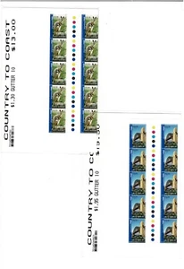 Stamps 2007 Australia International Country Coast gutter strips of 10 in packs - Bild 1 von 1