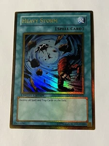 Yugioh Heavy Storm Limited Edition GLD1-EN031 Ultra Rare Holo   LP - Picture 1 of 10
