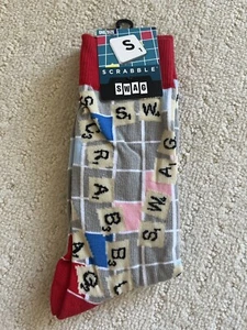 New Scrabble novelty socks unisex official one size free postage - Picture 1 of 2