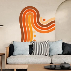 SUPERDANT Arch Wall Decal Abstract Wall Decal Sticker Abstract Rainbow Peel a... - Picture 1 of 6