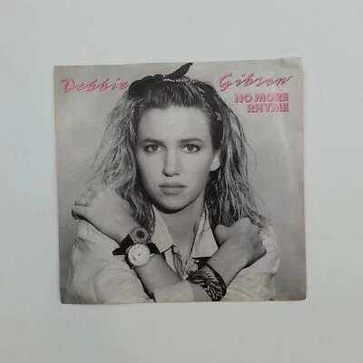 DEBBIE GIBSON No More Rhyme 788885 7" 45rpm Vinyl VG++ Cover VG+near++ 1989 Foto 1 de 4