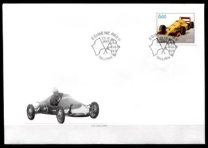 Autorennen. Rennwagen „Estonia“. FDC. Estland 2001 - Bild 1 von 1