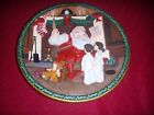 Bradford Norman Rockwell Christmas Legacy Series 3D Plate Making A List