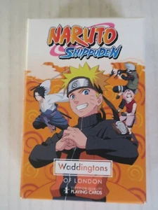 jeu de 54 cartes à jouer -   NARUTO SHIPPUDEN    -- WADDINGTONS OF LONDON - Picture 1 of 2