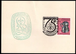 Tarjeta Austria, 1996. St. Georgen/Attergau.. Evento (Scout) - Imagen 1 de 2
