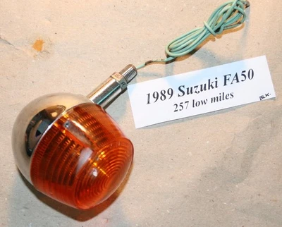 Unidad de luz trasera Suzuki Fa50 1989 con buena bombilla... (poco millaje) Foto 1 de 2
