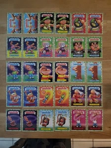 Garbage Pail Kids Kids At Play Green Boarder Set (200 Cards) - Picture 1 of 8