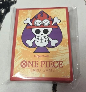 One Piece Official Limited Card Sleeve Premium Mat Ace 70 Sleeves Japan NEW SF - Picture 1 of 1