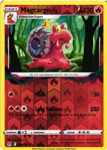 Magcargo Rare SWSH11: Lost Origin 022/196 LP - Picture 1 of 2