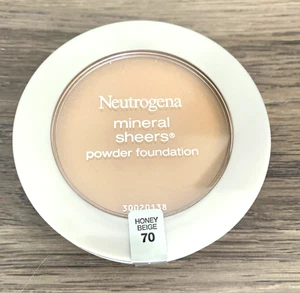 Neutrogena Mineral Sheers Powder Foundation Honey Beige 70 NEU versiegelt - Bild 1 von 4