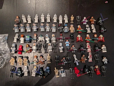 Lego Star Wars. 85 Minifigs.  Rex, Ahsoka, Fives, Vader, K-2SO, Andor and More - Image 1 of 4
